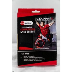 StaminaX Knee Compression Sleeve, S/M